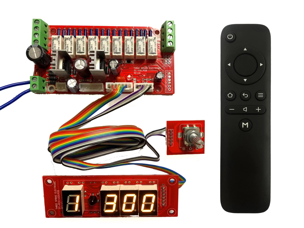 Relay Volume Control Board – Remote Volume Controller with Balanced Volume Control