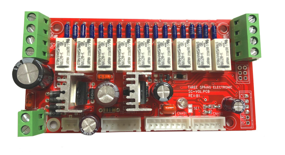 Relay Volume Control Board – Remote Volume Controller with Balanced Volume Control