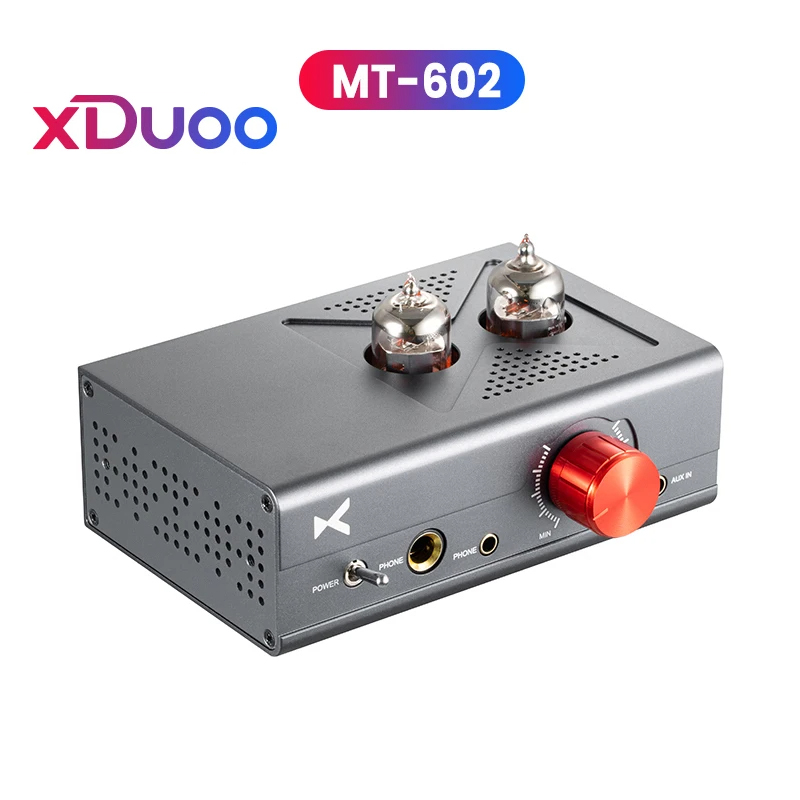 xDuoo MT-602 6J1*2 Tube Headphone Amplifier – Hi-Fi Vacuum Tube Amp for Audiophiles
