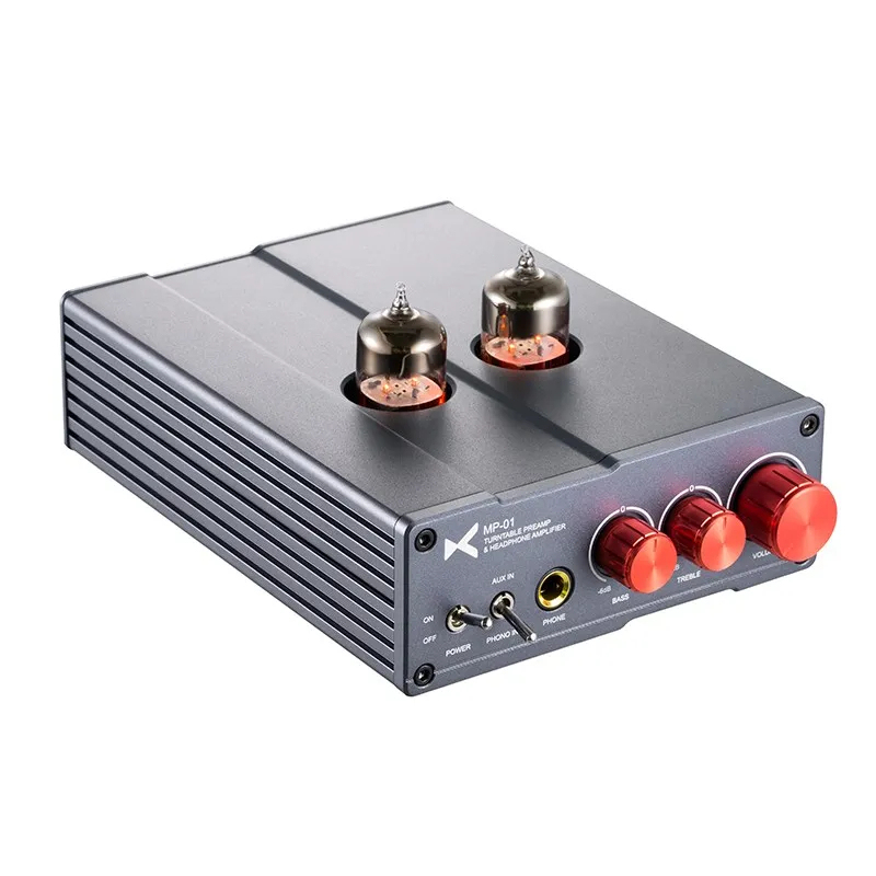 xDuoo MP-01 Phono Preamp & Headphone Power Amplifier – Hi-Fi Preamp for Turntables and Audiophile Systems