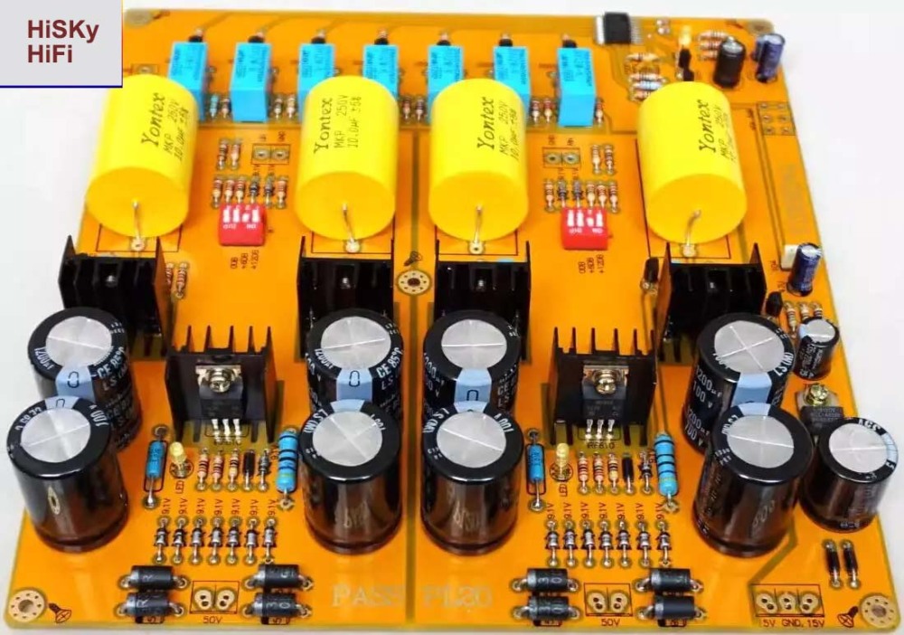 Pass Labs 2.0 Single-Ended Class A FET Preamp Board – Hi-Fi Preamp for High-End Audio Systems