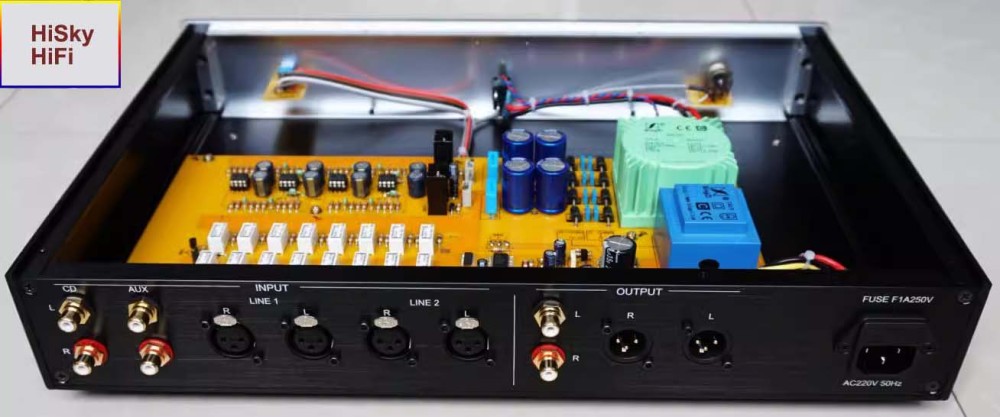 Yisheng S0627 Balanced Preamp – High-End Finished Preamp for Audiophile Systems