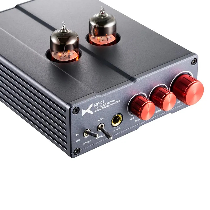 xDuoo MP-01 Phono Preamp & Headphone Power Amplifier – Hi-Fi Preamp for Turntables and Audiophile Systems
