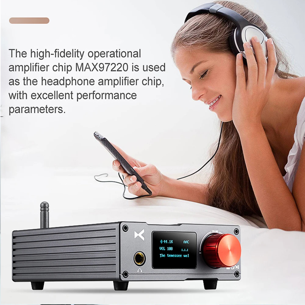 xDuoo DA100 Bluetooth Digital Amplifier – 50W Hi-Fi Power Amp for Home & Professional Use