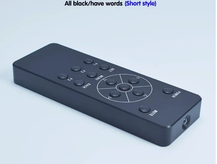 Aluminum Alloy Universal Learning Infrared Remote Control 13 keys for DAC Amplifier CD DVD TV Set-top Box