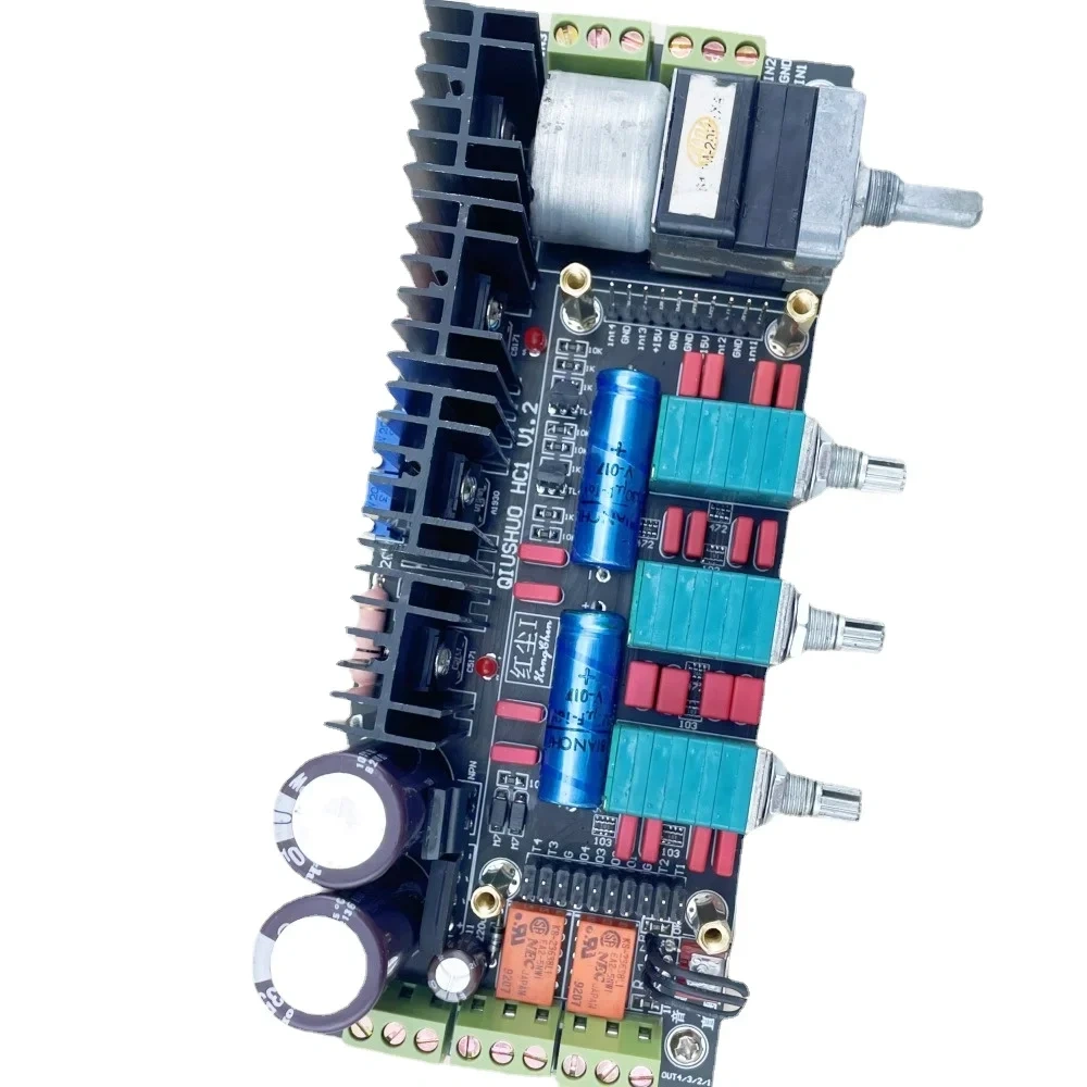 HIFI Fully Balanced Preamp Tuning Amplifier Board with 5532 OP AMP Separation Preamplifier 6010 AC12V-18V
