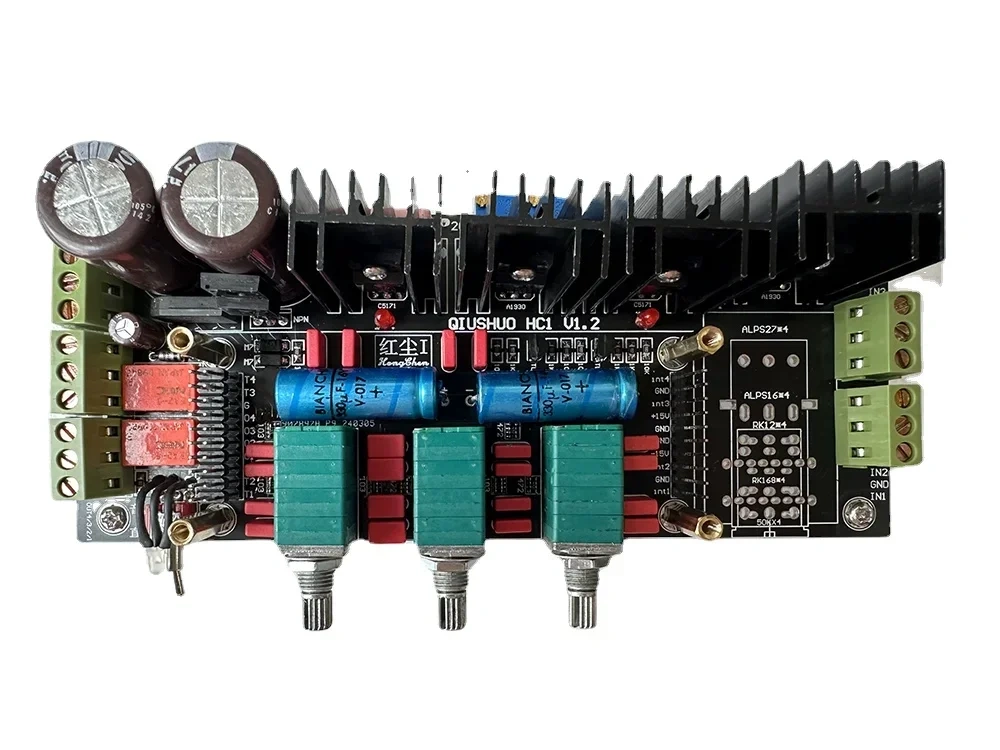 HIFI Fully Balanced Preamp Tuning Amplifier Board with 5532 OP AMP Separation Preamplifier 6010 AC12V-18V