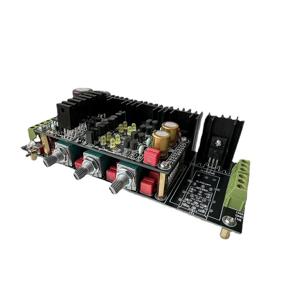 HIFI Fully Balanced Preamp Tuning Amplifier Board with 5532 OP AMP Separation Preamplifier 6010 AC12V-18V