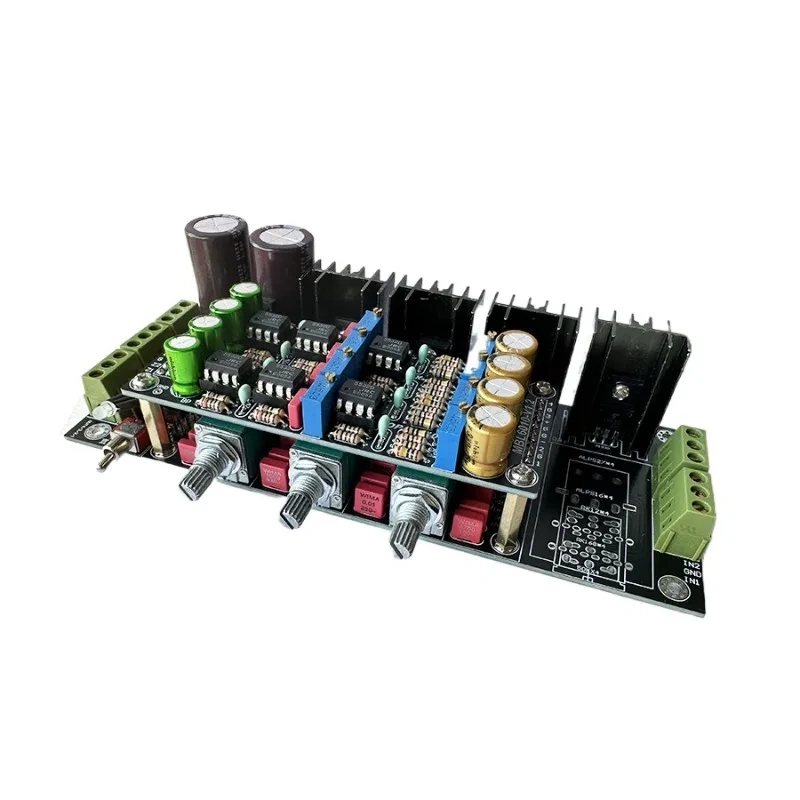 HIFI Fully Balanced Preamp Tuning Amplifier Board with 5532 OP AMP Separation Preamplifier 6010 AC12V-18V
