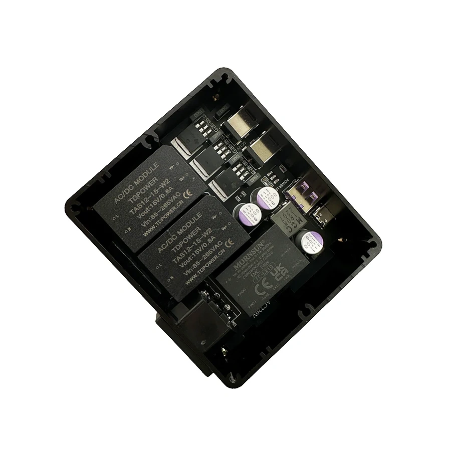 24W Linear Isolated Supporting Dual Outputs of 12V 2A and 5V 1A Power Supply for R2R DAC Decoder