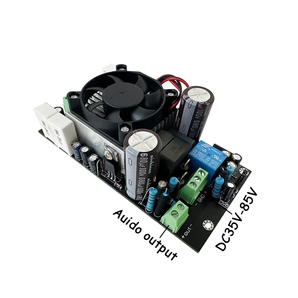 HIFI IRS2092 1000W Class D Digital Power Amplifier Board Subwoofer Full Frequency Power Amplifier Board DC35V-85V