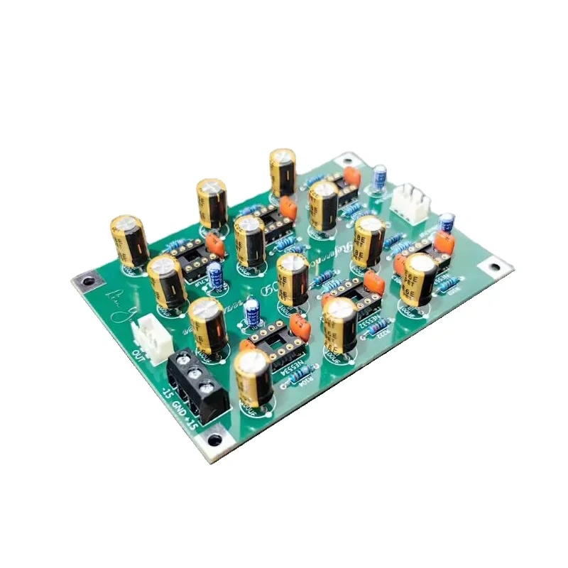 HIFI Class A Power Amplifier OPA2604 NE5532 OP AMP Preamp Board Refer To MBL6010 DC12V-15V