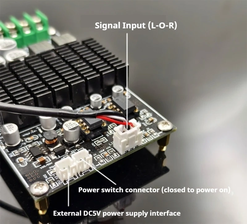 TPA3221 Class-D Digital Dual Channel Amplifier Board HIFI 100W+100W Audio Amplifier Finished Module DC7V-32V