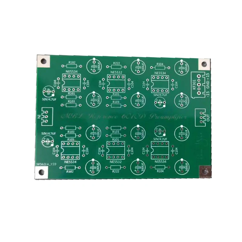 HIFI Class A Power Amplifier OPA2604 NE5532 OP AMP Preamp Board Refer To MBL6010 DC12V-15V