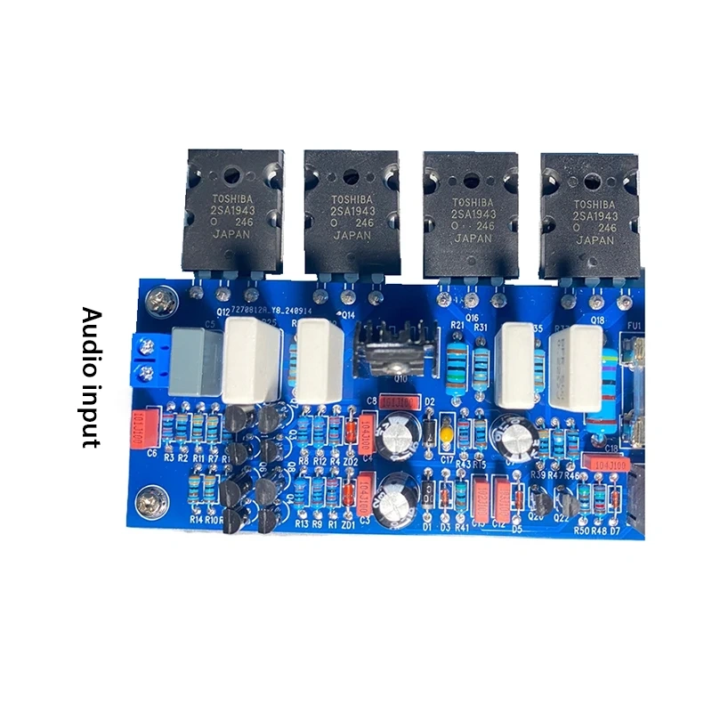 ClassAB HIFI Toshiba A1943 C5200 Mono 400W A Fully Symmetrical Differential Amplifier Circuit Board DC18V-90V