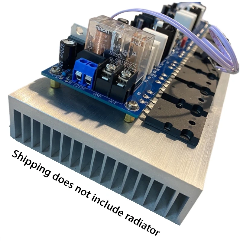 ClassAB HIFI Toshiba A1943 C5200 Mono 400W A Fully Symmetrical Differential Amplifier Circuit Board DC18V-90V