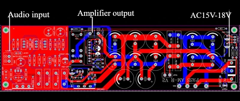 PASS AM Pure Class A  Amplifier Board 10W*2 Stereo Amplifier Beyond HD1969