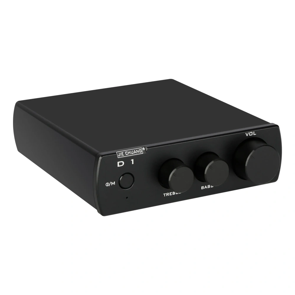 TPA6120A NE5532 Hi-Fi Headphone Amplifier High Power Desktop Audio Amp with Treble & Bass Control for 3.5mm/6.35mm Headphones