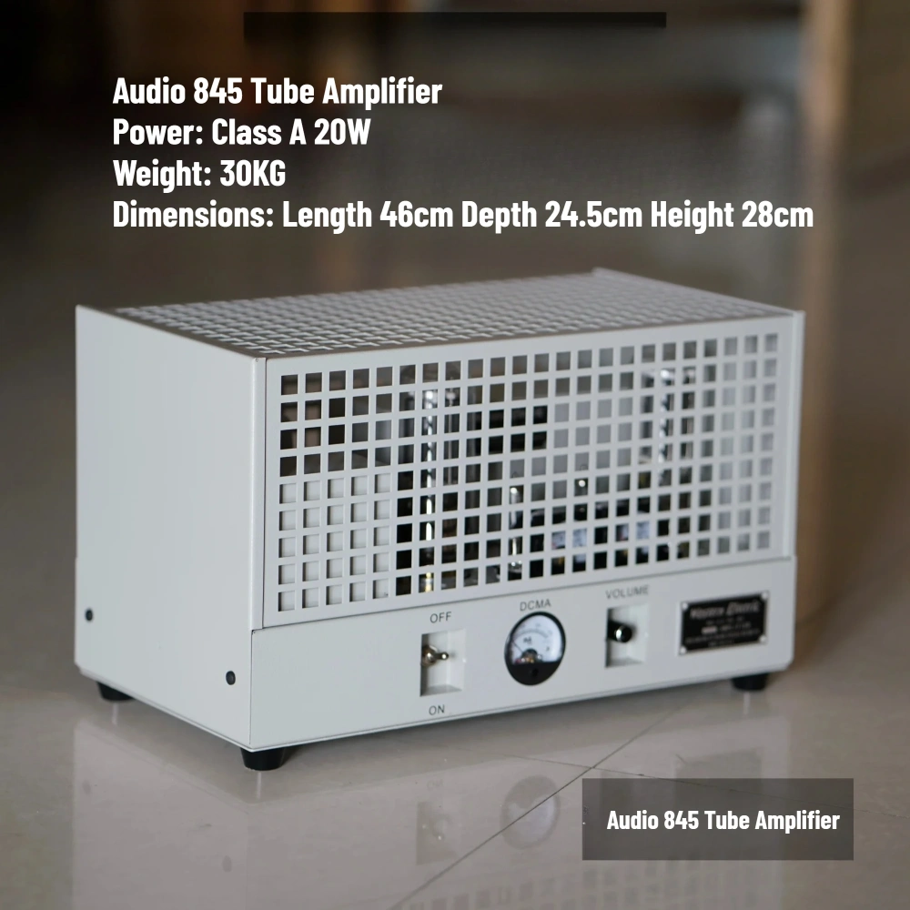 845 Single-Ended Tube Amplifier Class A 20W