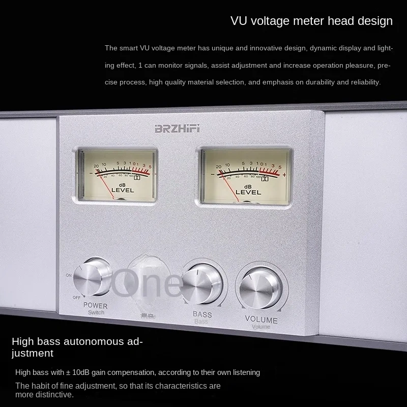 New 200W*2 PA-80 Large Power Combined Amplifier Machine High-Fidelity Audiophile HiFi Class AB Power Amplifier