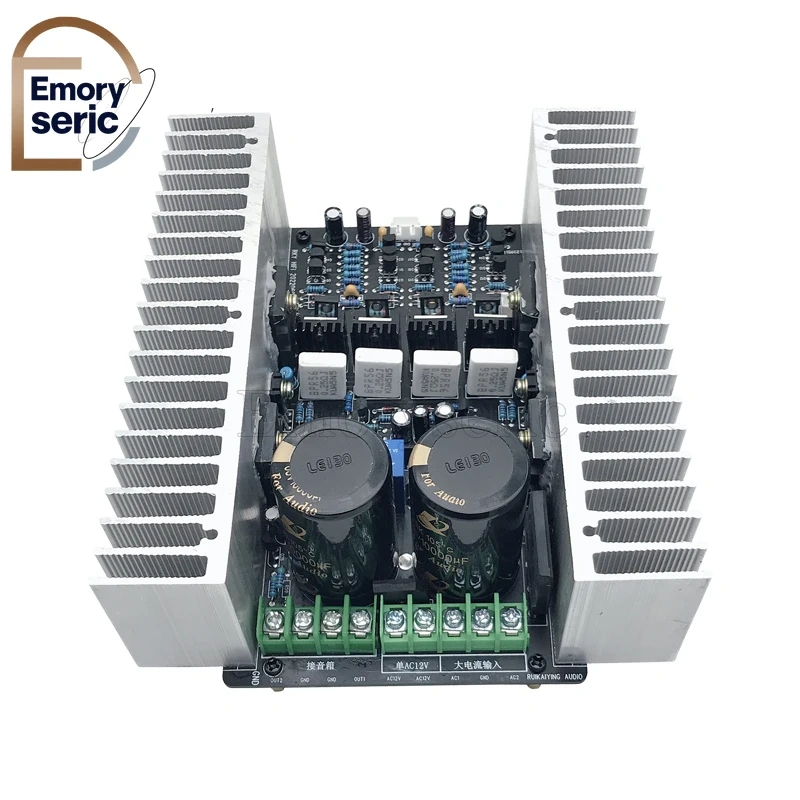 Assembled DIY High-Power Class AB Amplifier Board with Original Toshiba 2SA1943 & 2SC5200 Matched Pair Transistors
