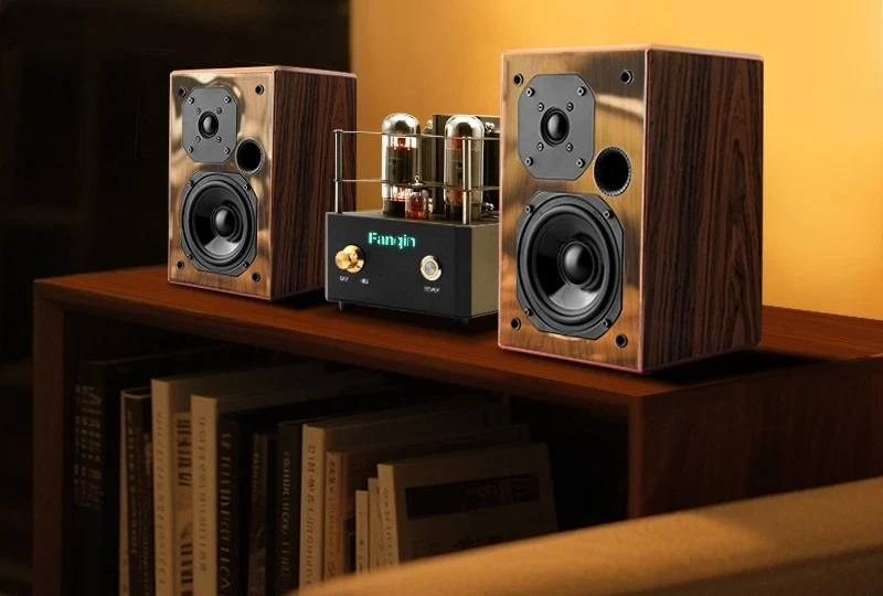Oldchen Class A Single-ended EL34 Tube Amplifier HiFi Audiophile Vacuum Tube Amp with ECC83 6CA7 Bluetooth 5.0