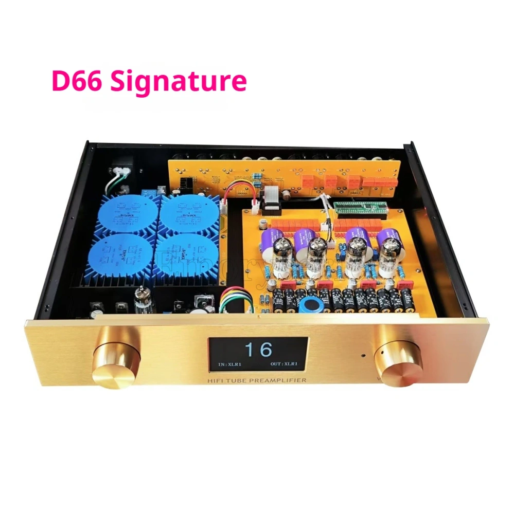 6DJ8 / 6922 Fully Balanced R2R Tube Preamplifier Reference ARC with Balanced & RCA Input/Output,