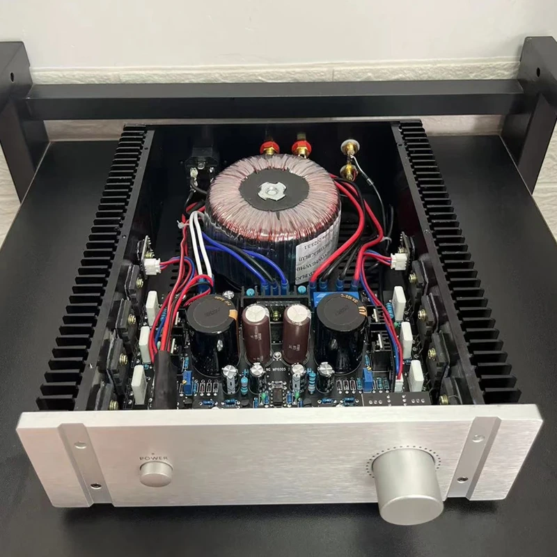 150W+150W Replica Marantz HDAM Class AB Power Amplifier Dual Mono Symmetrical Design HiFi Amp with 8 Power Transistors