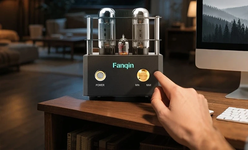 Oldchen Class A Single-ended EL34 Tube Amplifier HiFi Audiophile Vacuum Tube Amp with ECC83 6CA7 Bluetooth 5.0