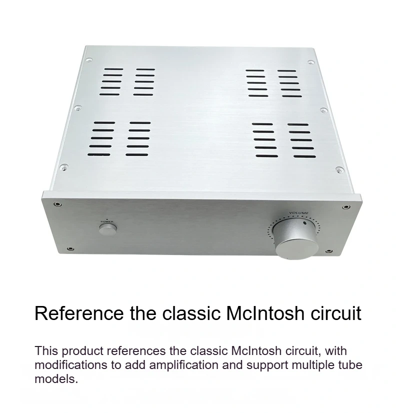 Based on McIntosh C2200 Circuit 6H3 Tube Preamplifier