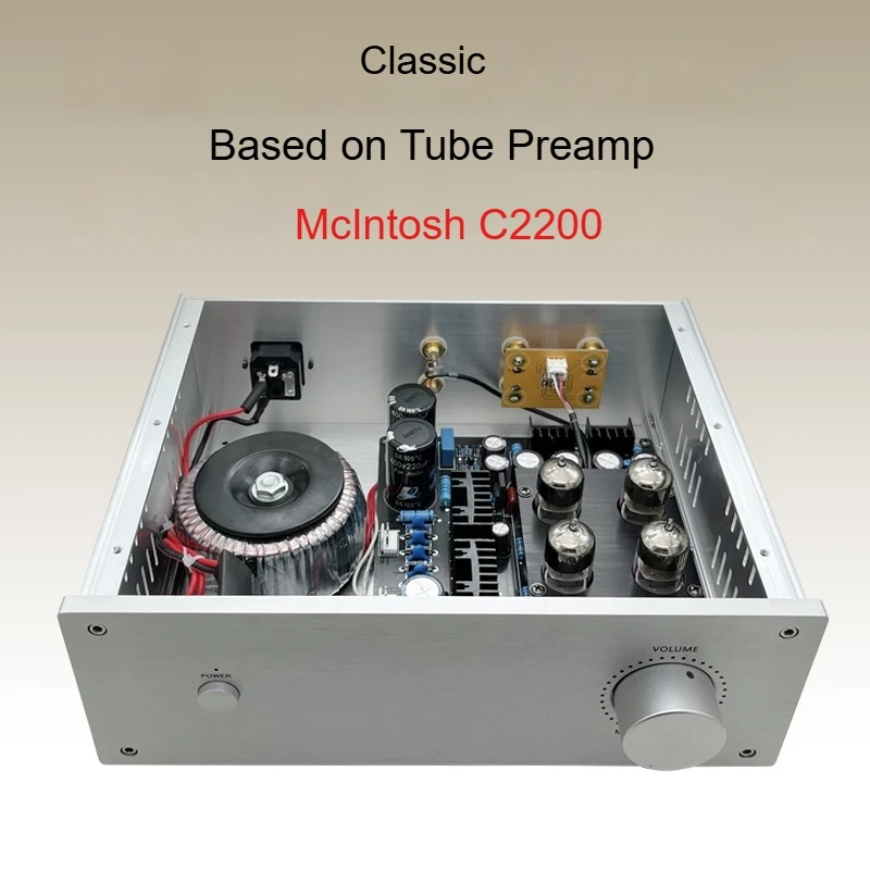 Based on McIntosh C2200 Circuit 6H3 Tube Preamplifier