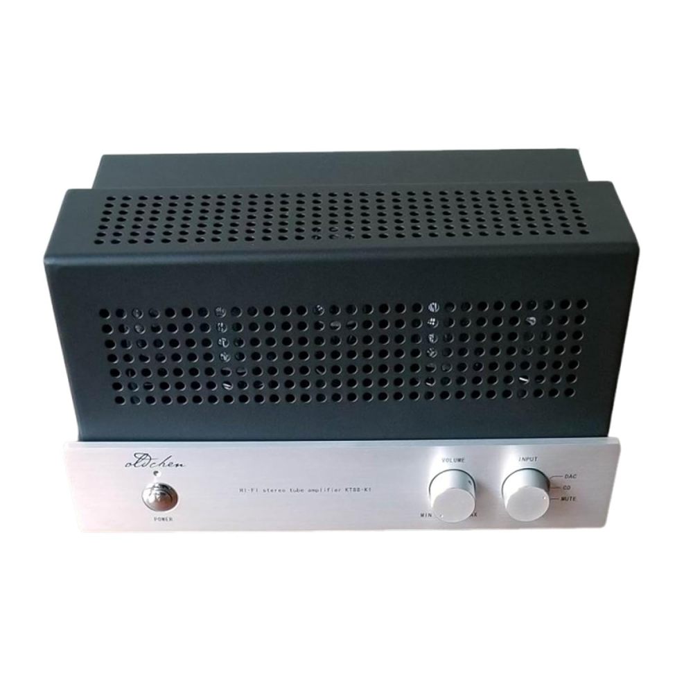 Oldchen KT88-K1 Tube Amplifier, Single-Ended Class A Integrated Amplifier 6H8C 5U4G KT88 Vacuum Tubes Amp for Home Audio, High-Fidelity Stereo Speaker