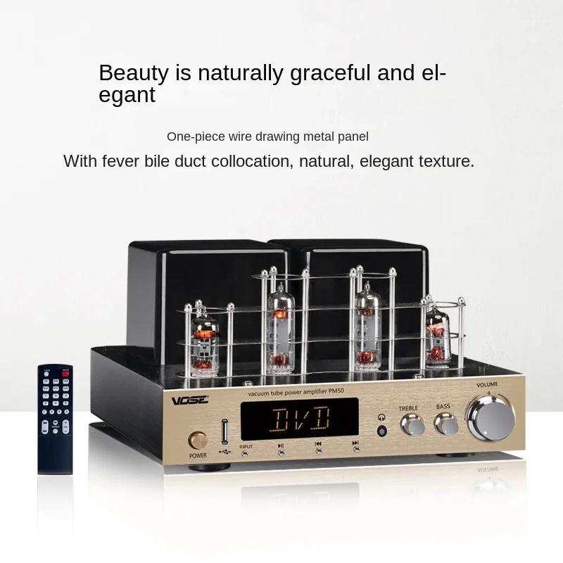 Vose PM50 Wireless Bluetooth HiFi Tube Amplifier