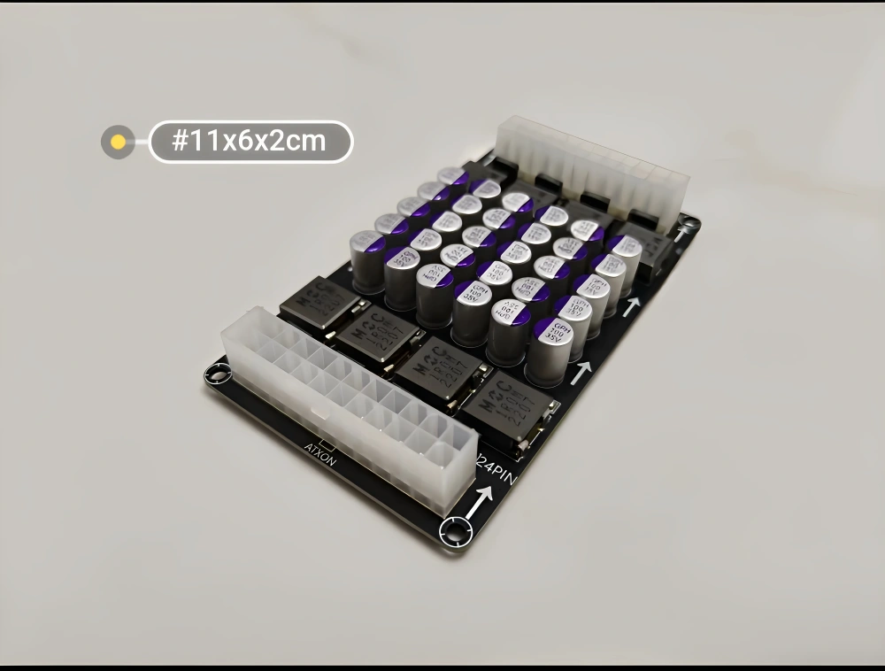 PCHIFI ATX 24Pin Motherboard Power Purifier, LCL Low Ripple Noise Suppressor, For Computer Audio Gaming PC HiFi DIY