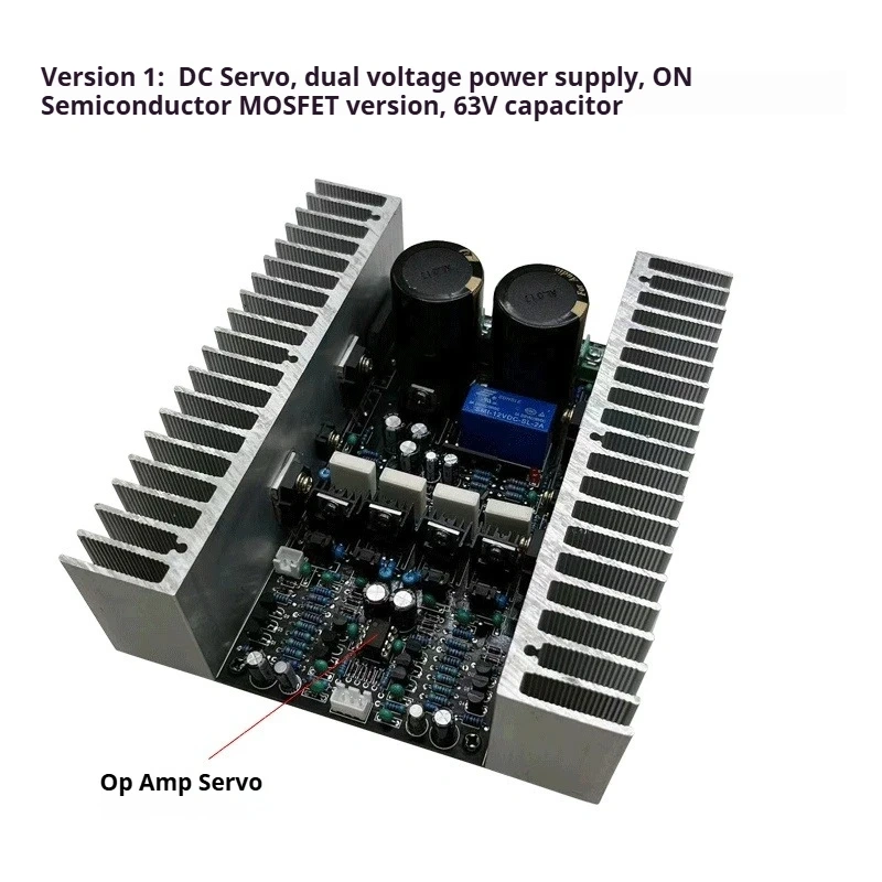 High Power Class AB Amplifier Board 150W Dual Channel Assembled ON Semi or Toshiba 1943 5200 Power Amp For HiFi Home Audio DIY
