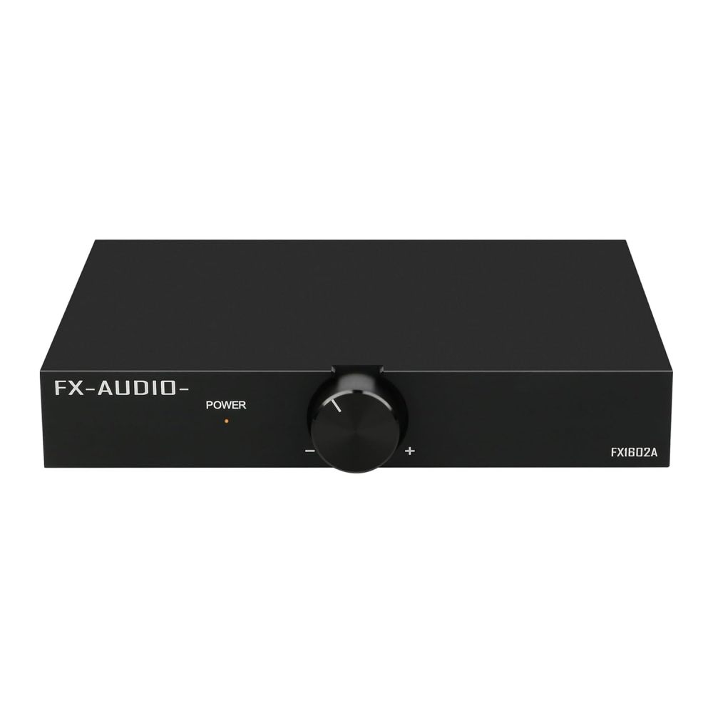 FX-Audio FX1602A 2.1 Channel Power Amplifier, TPA3255 Hi-Fi Stereo Desktop Amp with PRE Out for Active Subwoofer, High-Power Mini Amplifier for Passive Bookshelf Speakers & PC Audio