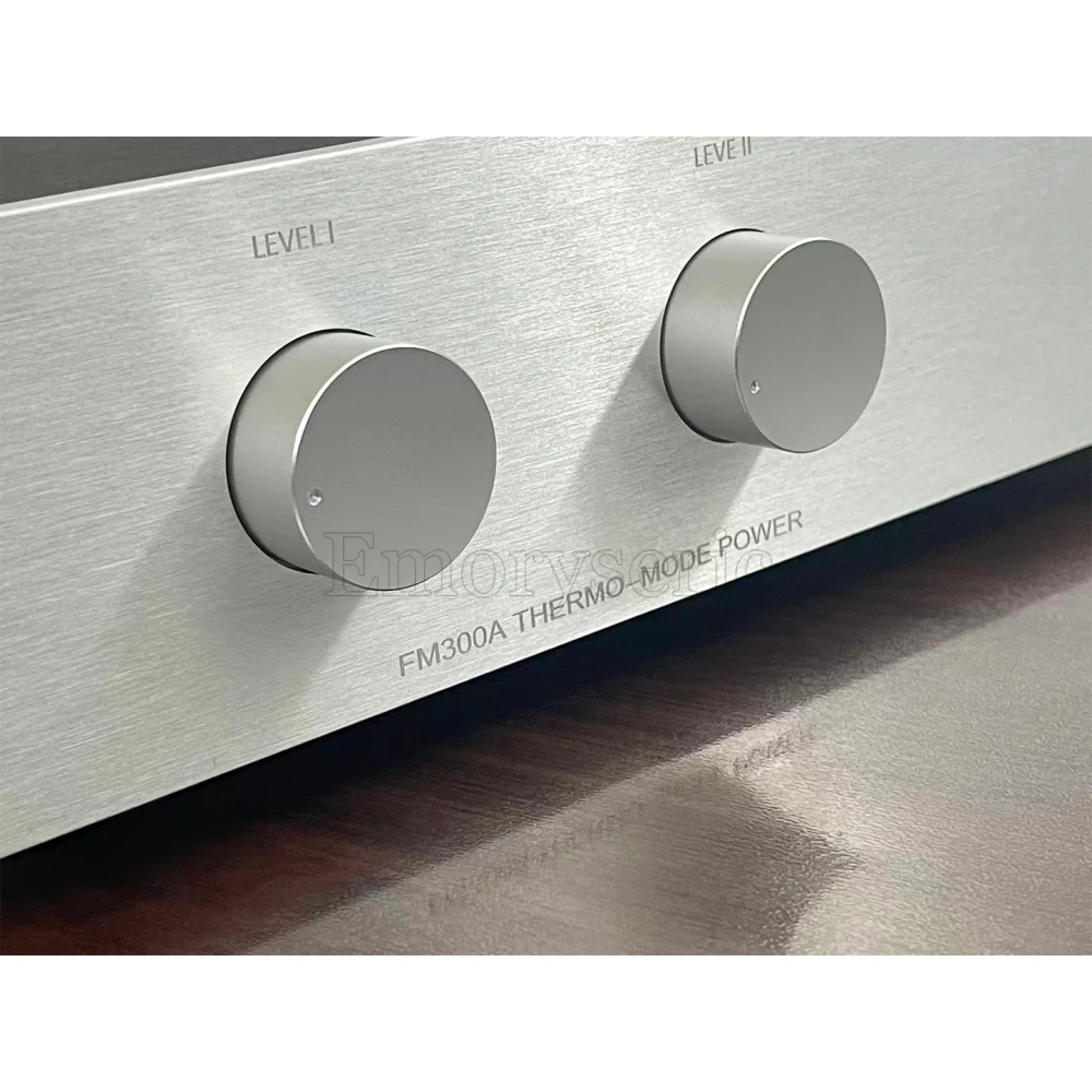 FM300A Power Amplifier HiFi Audiophile Stereo Amp 1:1 Replica of Swiss Classic Circuit 150W*2 ON Semi MJ15024G Transistors