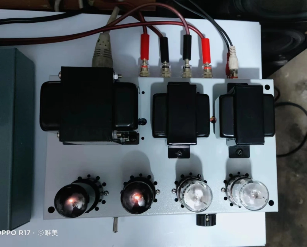 6G2P + 6V6 Tube Amplifier, Hand-Soldered Point-to-Point Class A Single-Ended Valve Amp, 5W x2, Hi-Fi Audio for Speakers
