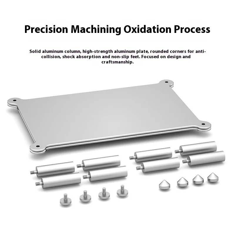 SUCA Aluminum Alloy Amplifier Rack HIFI Amplifier Headphone Amplifier Decoder Full Metal Audio Stand Two-Layer Three-Layer