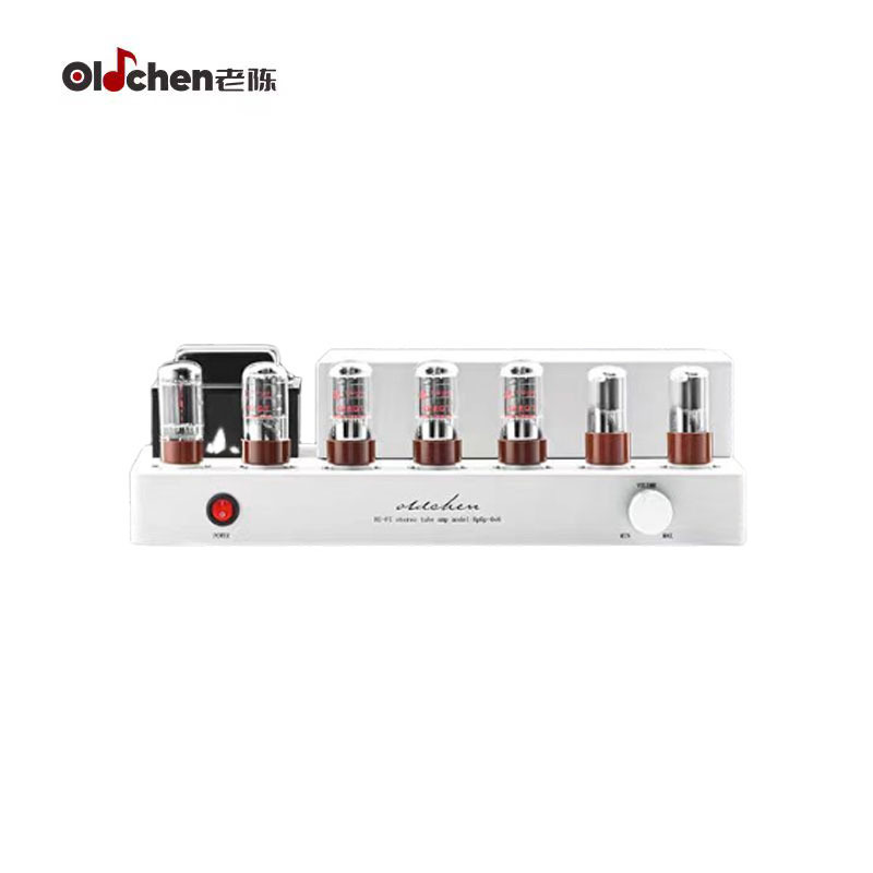 Oldchen 6P6P 6V6 Push-Pull Tube Amplifier HiFi Stereo Integrated Amp with Bluetooth 5.0 Audiophile Vacuum Tube Power Amplifier