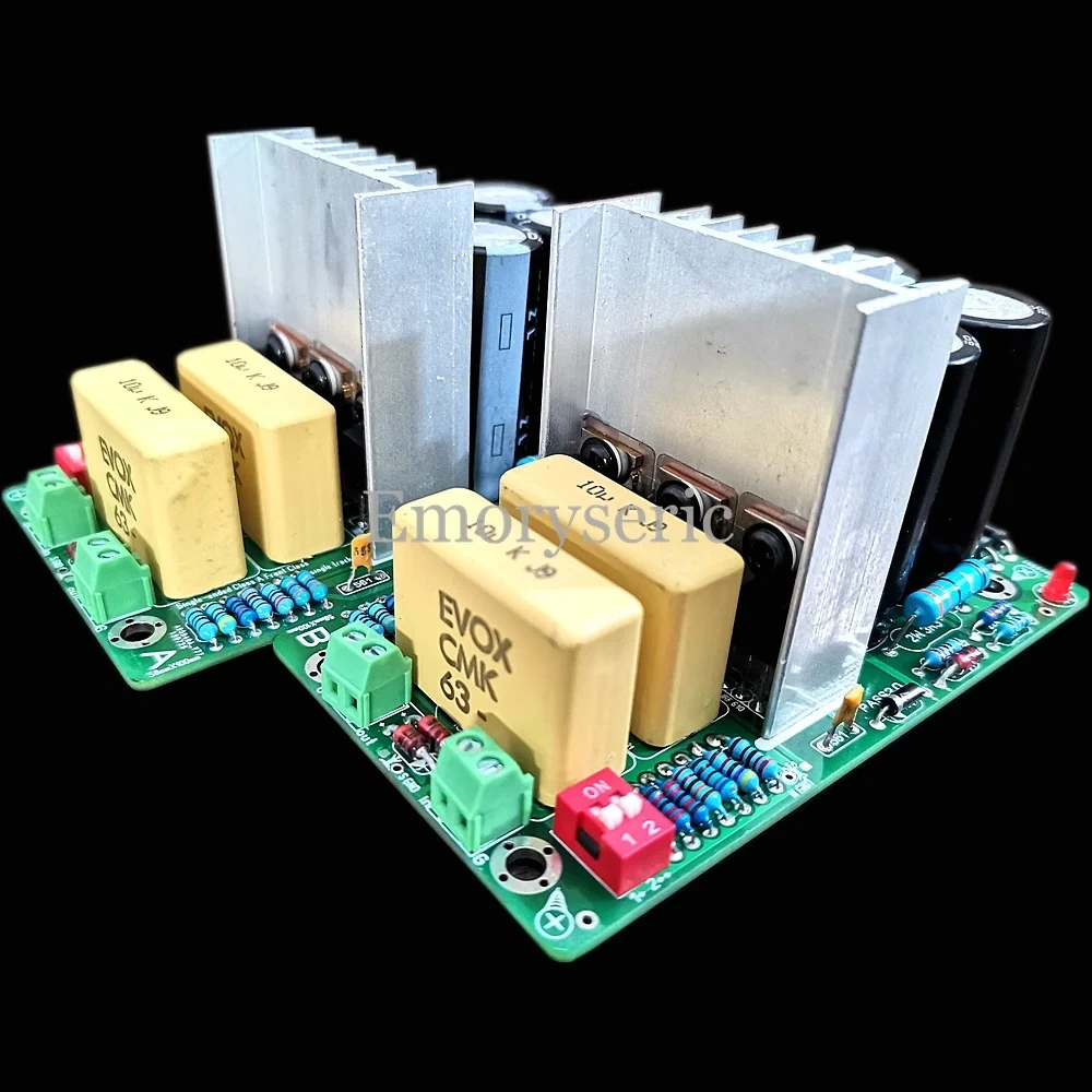 Pass Labs 2.0 Clone Single-Ended Class A MOSFET Preamp Board, Dual Channel Mirror Design DIY Kit/Finished