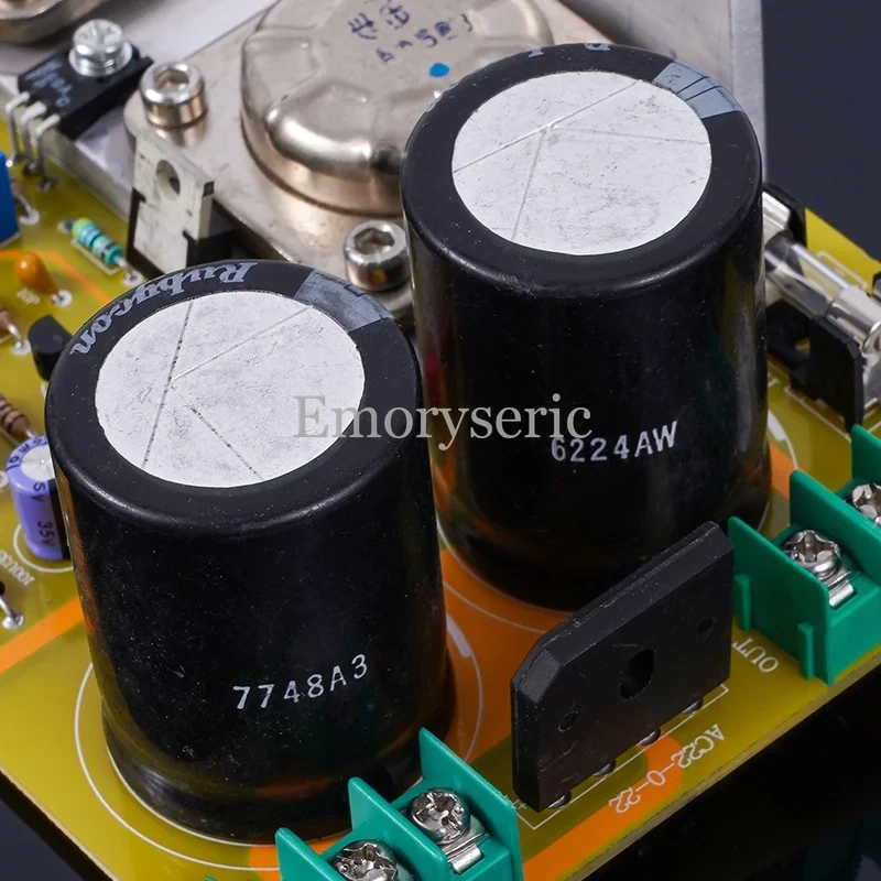 Reference UK LEAK Circuit Retro Germanium Transistor Amplifier Board 15W, 3AD18A OCL Class AB, Tube-Like Sound