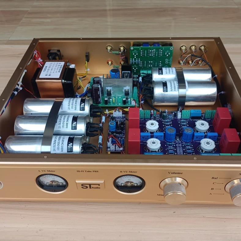 Audiophile Wada-Shigeru Tube Preamplifier True Balanced Transformer IN/OUT 6X4 12AX7 12AU7 Hi-Fi Pre-Amp "Poisonous Vocal" Sound