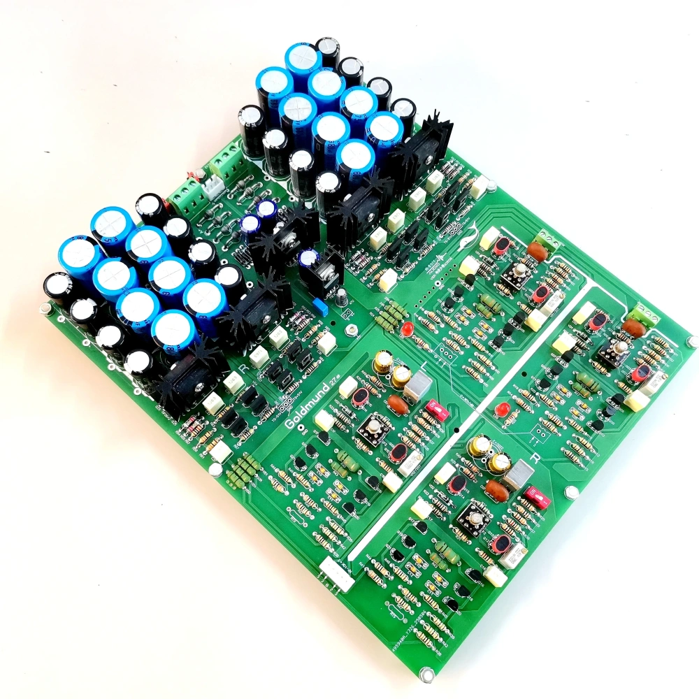 Clone Goldmund-27 Type Hi-Fi Classic Audiophile Fully Discrete Continental Style DIY Pre-amp Board