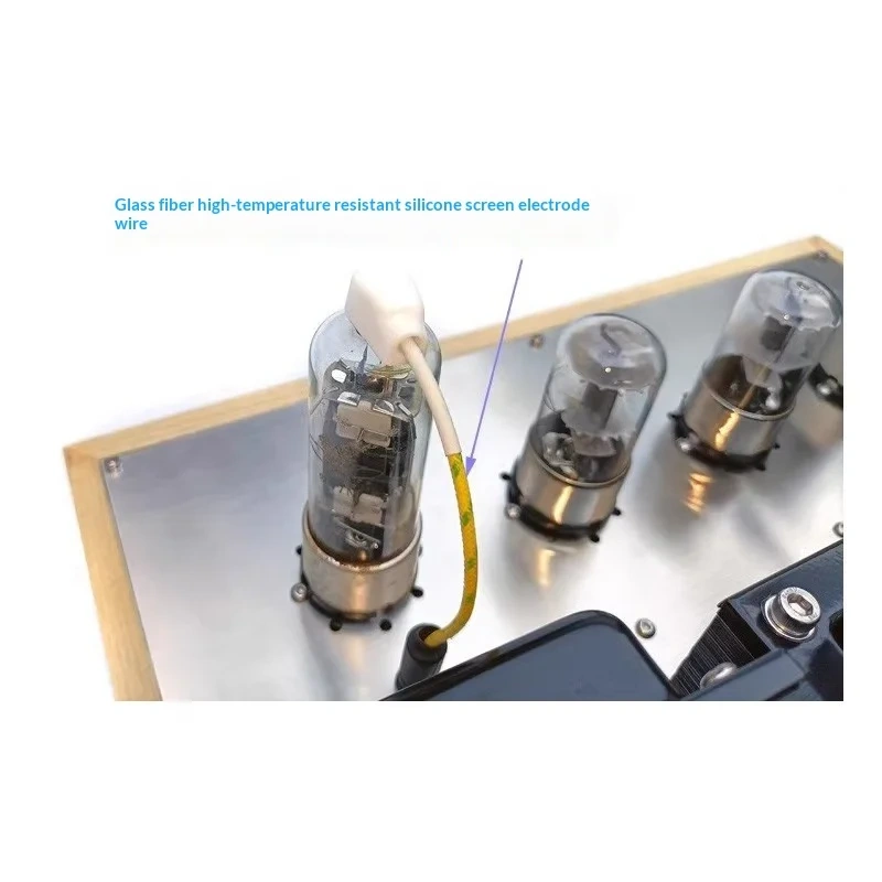 6G2P + 6P13 Stereo Tube Amplifier, 6W+6W Class A Desktop Amp with Strong Bass Response (Assembled)