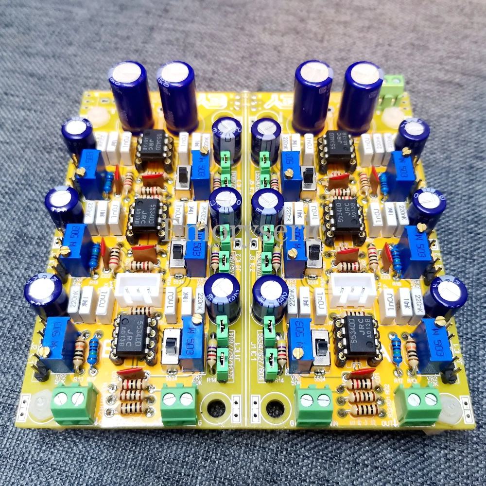 MBL6010 Classic Circuit Preamplifier Board, Compatible with Various Op-Amps (Op-Amp Rolling Friendly)
