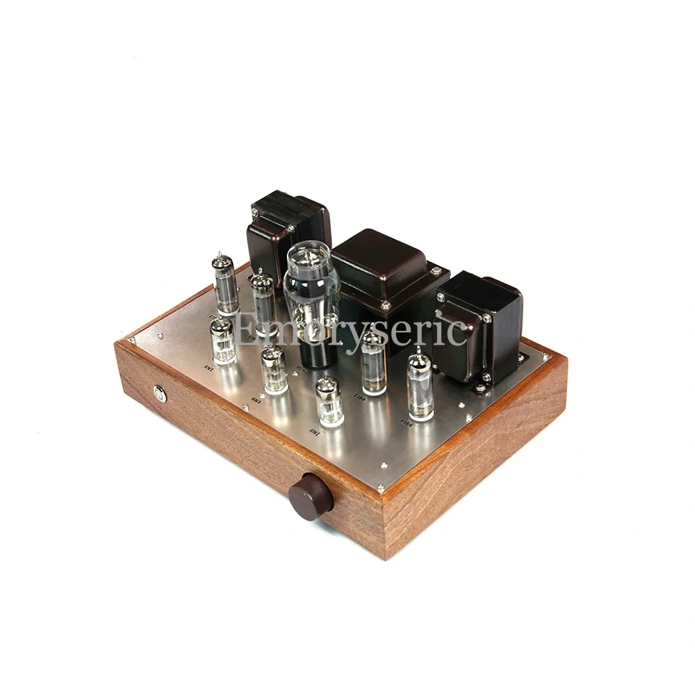 6P14 / EL84 Push-Pull Tube Amplifier 15W+15W with 3-Band EQ, 6N1+6N3 Driver (PCB Version)