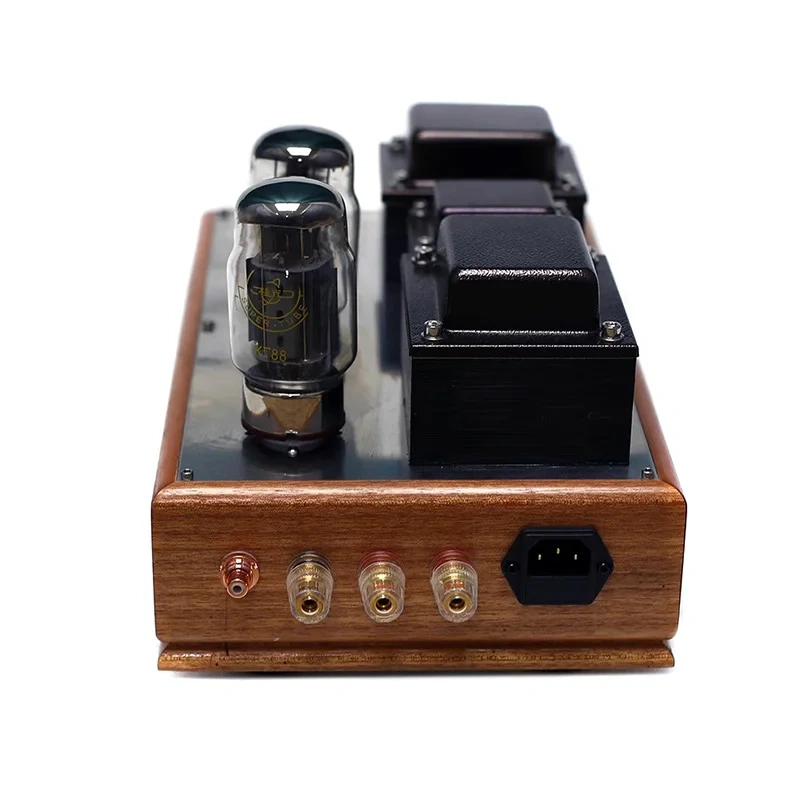 KT88/EL34 Push-Pull Tube Amplifier, 6SN7 Driver, 35W+35W Hand-Wired, Monoblock/Split Chassis Design