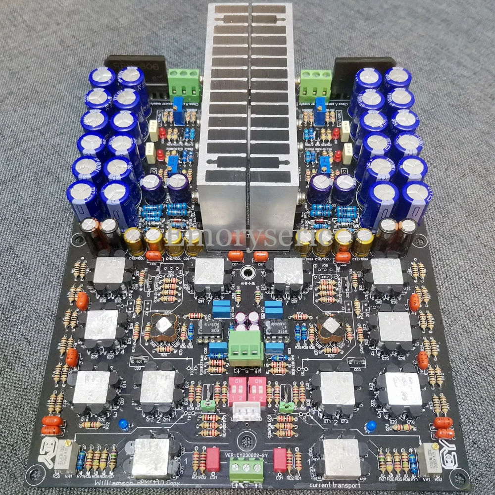 Diamond Differential Current Mode Preamp & Headphone Amp Kit, Wilson Current Mirror Architecture, High-End DIY Audio