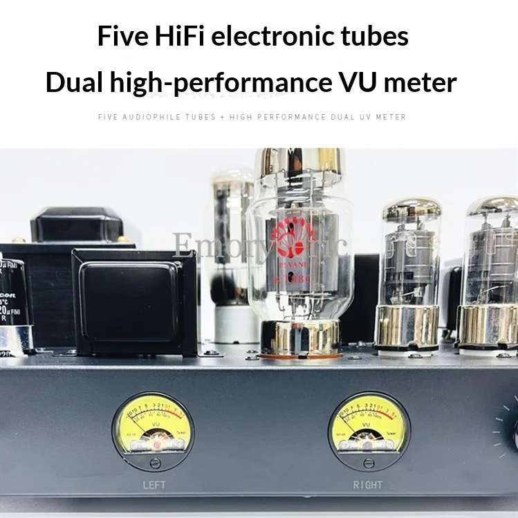 PSVANE KT88 Tube Amplifier DIY Kit / Finished, Single-Ended Class A with Tube Rectifier